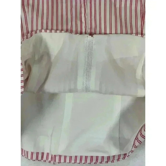 NWOT C/MEO Collective Urban Outfitters Close Enough puff sleeve red Large top - Picture 8 of 9